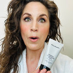 
  
  Rachel with African Botanics Mineral Cleansing Mask- LORDE beauty and cosmetics
  

