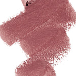 A scribble of Manasi 7 Eye and Lip Definer Yokan drawn on a table showing the smooth texture and dusty brownish pink color.