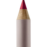 A sharpened Manasi 7 Lip and Eye Definer Castel pencil showing the deep berry color. The pencil itself is dark pink.