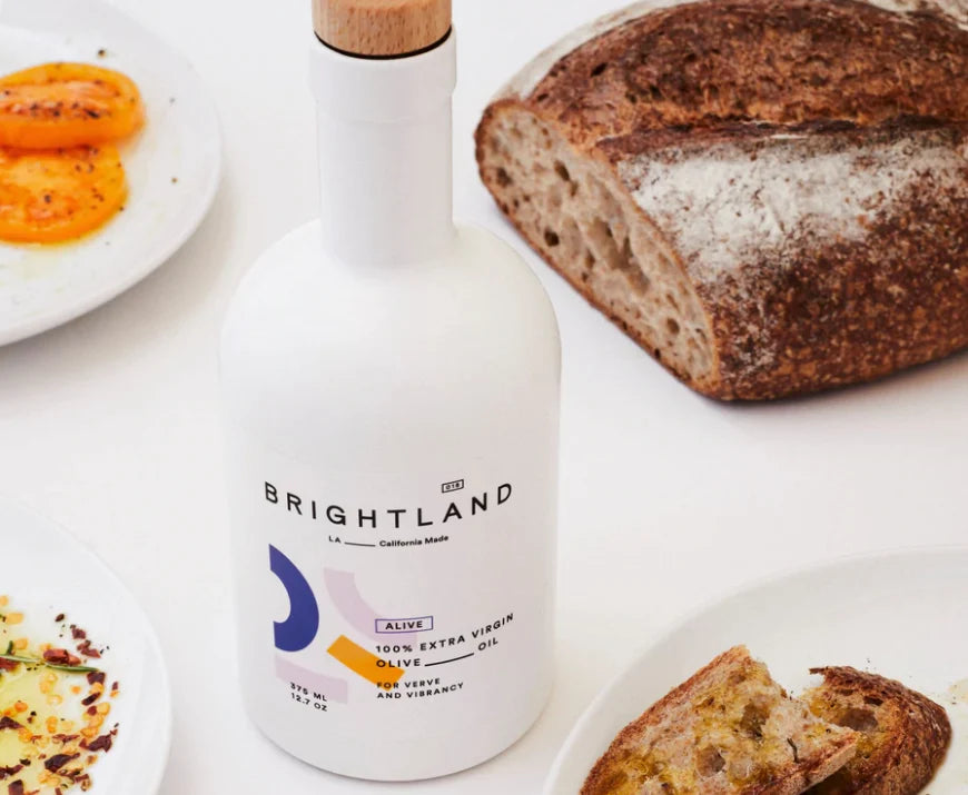 
  
  Brightland Cold Pressed California Olive Oil Alive- LORDE beauty and cosmetics
  
