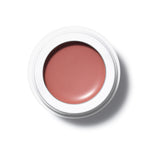 Manasi 7 All Over Colour Rojizo in a white compact jar with its screw on top removed to show the rosy-plum color.
