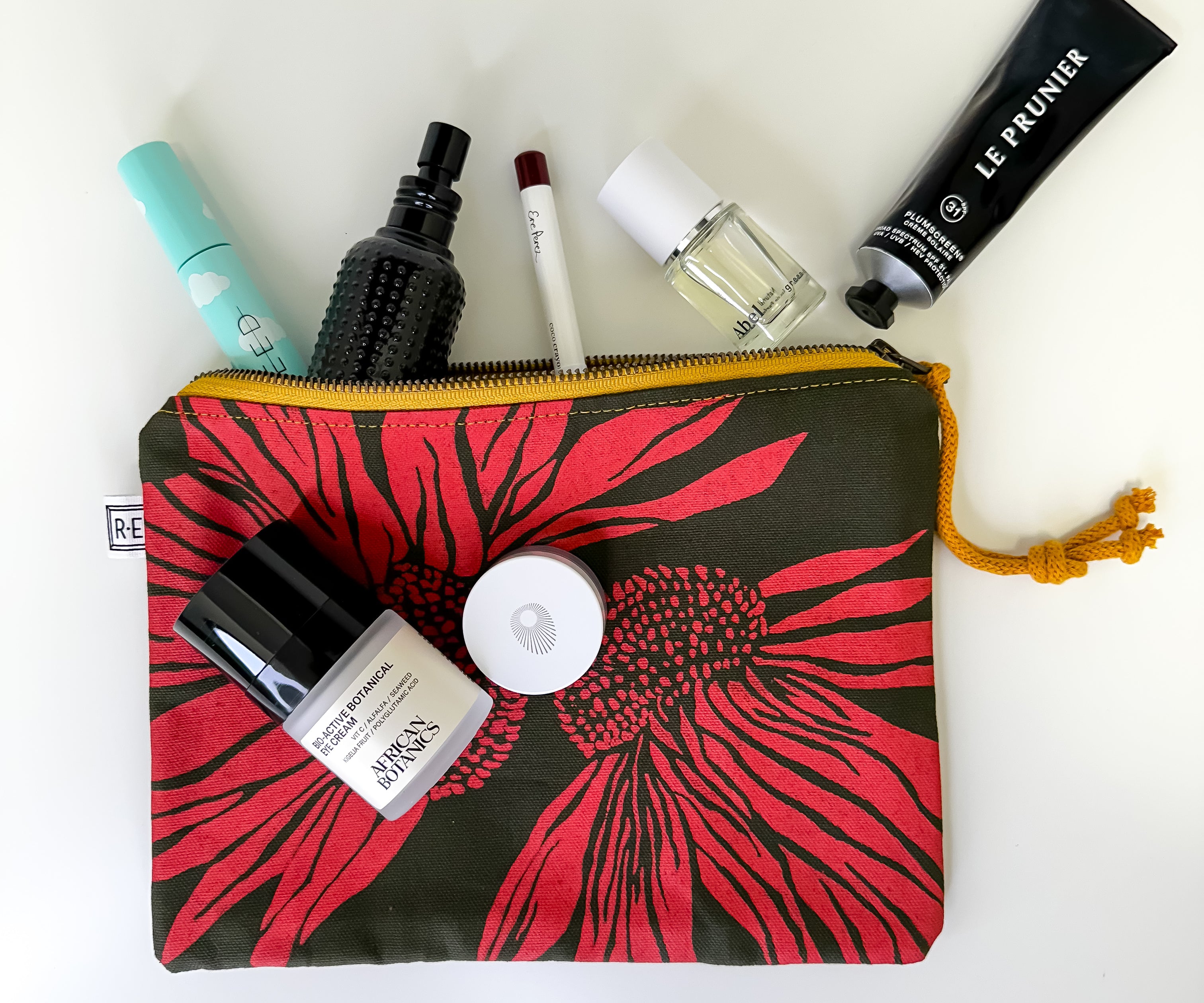 Rachel Elise Studio Ecoluxe Zippered Cosmetic Bags