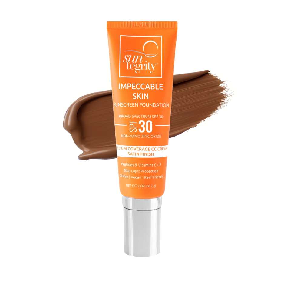 
  
  Suntegrity Impeccable Skin Sunscreen Foundation SPF 30 Mocha- LORDE Beauty and Cosmetics
  

