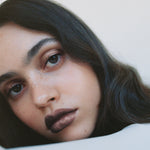 Manasi 7 Eye and Lip Definer Nocturne defines a woman with dark hair and medium complexion's lips and eyes.