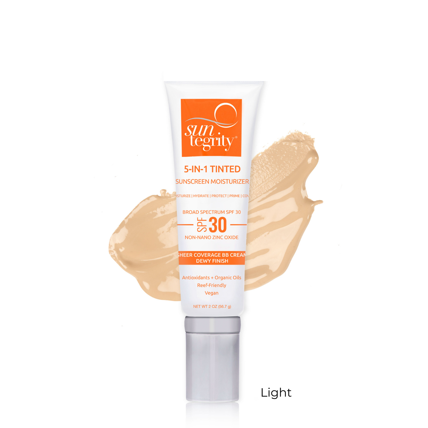 
  
  Suntegrity 5-in-1 Tinted Broad Spectrum Light Sunscreen SPF 30- LORDE Beauty and Cosmetics
  
