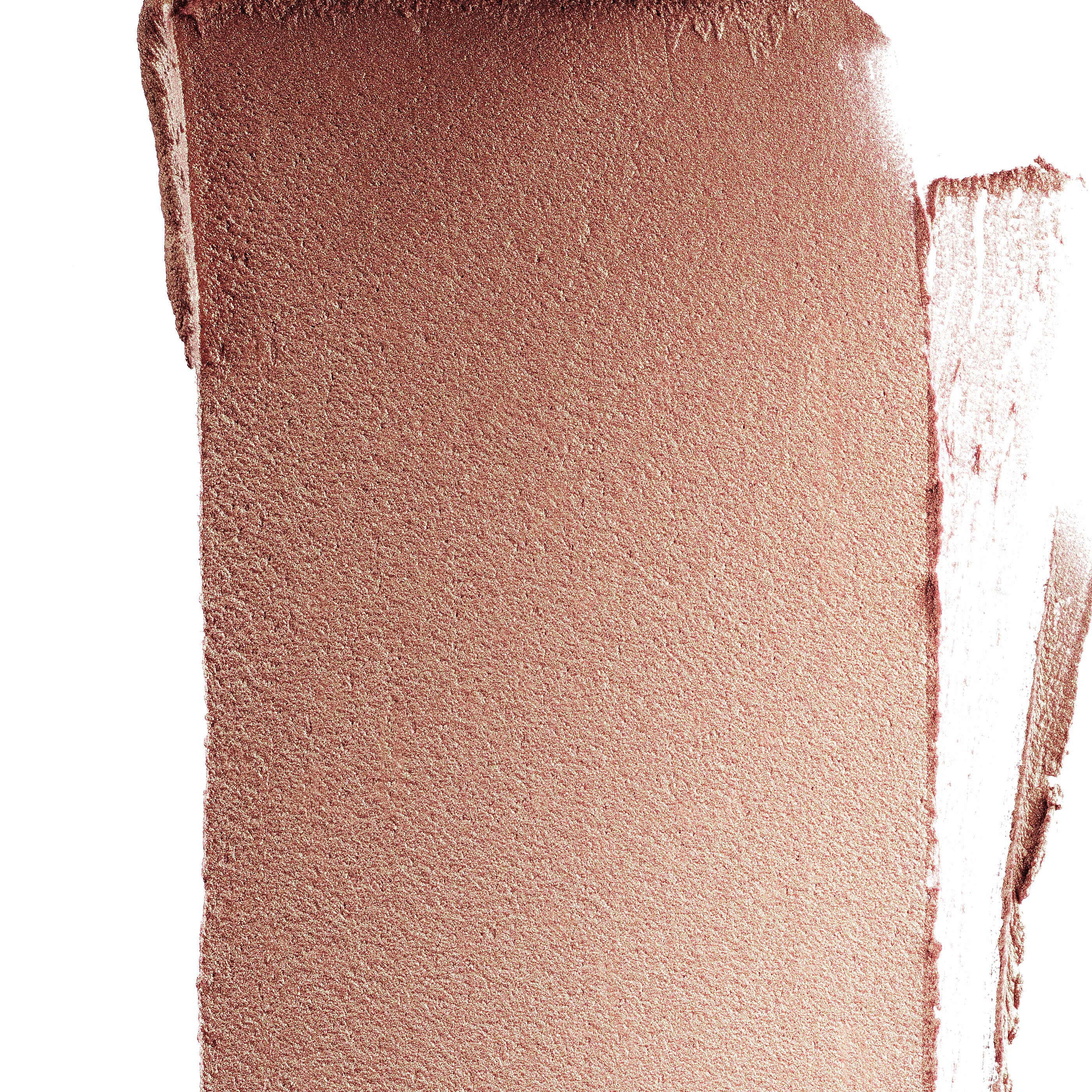 A swatch of Manasi 7 Bronzelighter Roseate Radiant Finish showing the creamy texture and rose gold, non-orange hue.