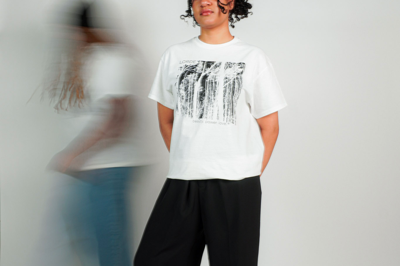 
  
  LORDE Beauty Power Love Artist Designed Graphic T-Shirt
  
