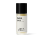 
  
  African Botanics Pure Marula Cleansing Oil in a frosted glass bottle with a white label and black screw-on top.
  
