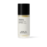 
  
  African Botanics Pure Marula Cleansing Oil in a frosted glass bottle with a white label and black screw-on top.
  
