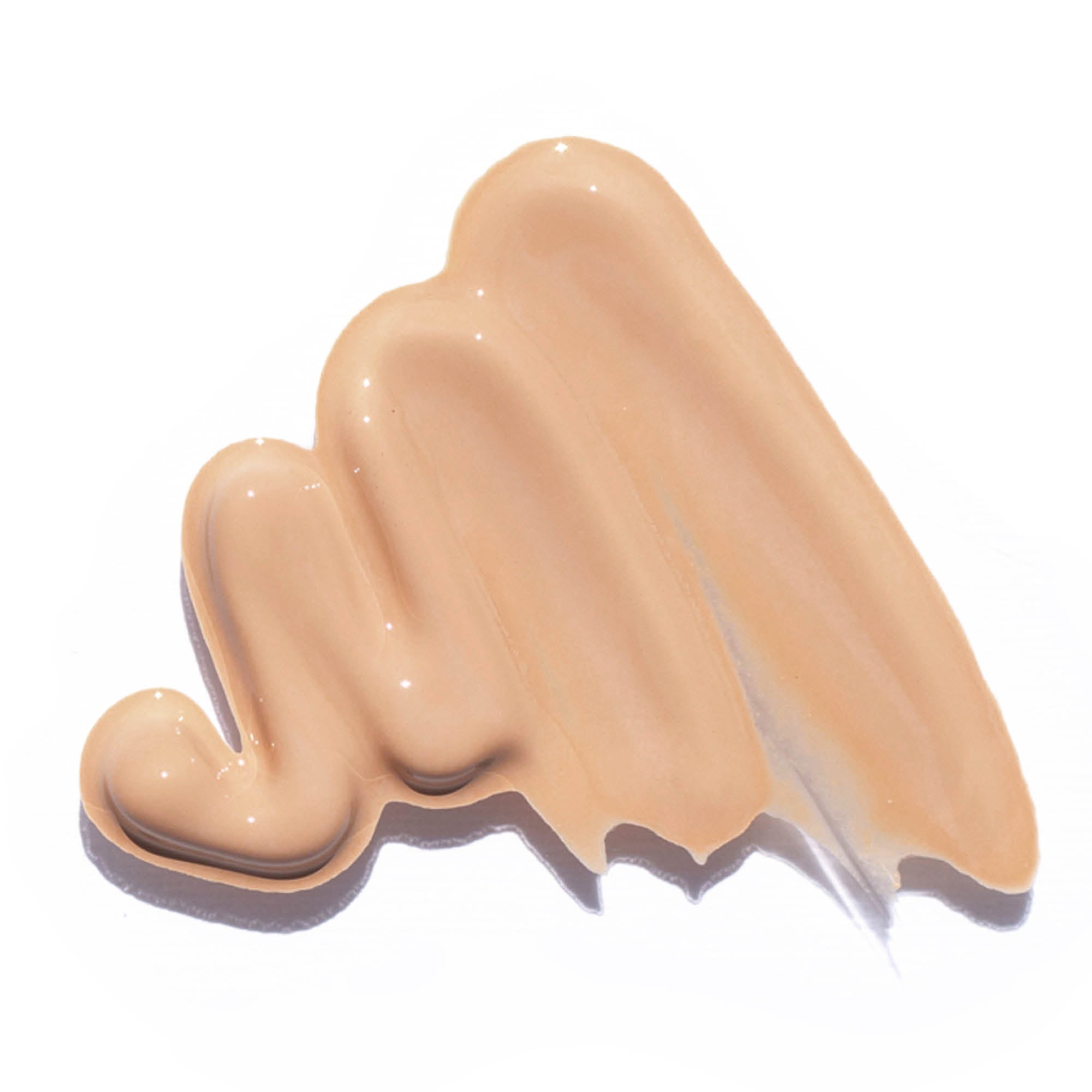 
  
  A creamy swatch of Ere Perez Oat Milk Foundation Malt, suited for light skin tones.
  
