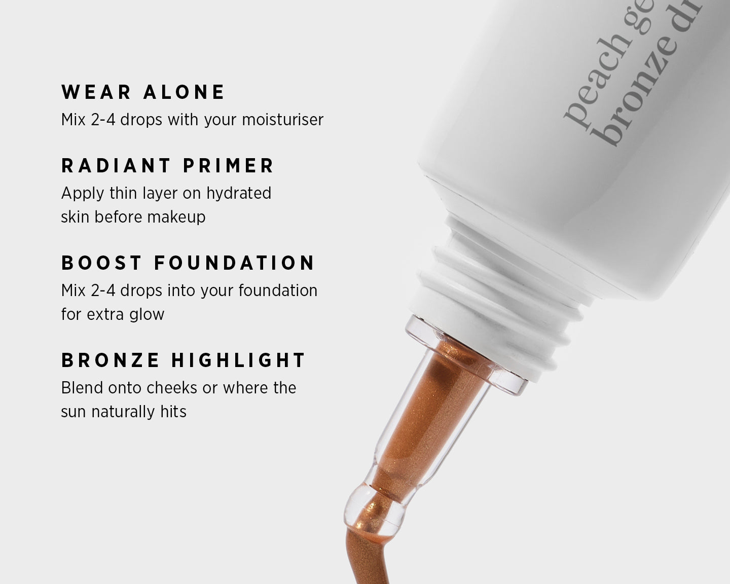 
  
  Ere Perez Peach Gel Bronzing Drops
  
