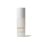 
  
  Omorovicza Illuminating Moisturizer comes in a frosted glass bottle with black branding text and a white screw-on top.
  
