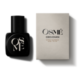 
  
  Black Osmé Obsidian perfume bottle and packaging on a white background
  
