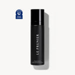 
  
  Black bottle of Le Prunier Plum Spritz on a white background with a blue and white logo  featuring National Eczema Society approved above it.
  
