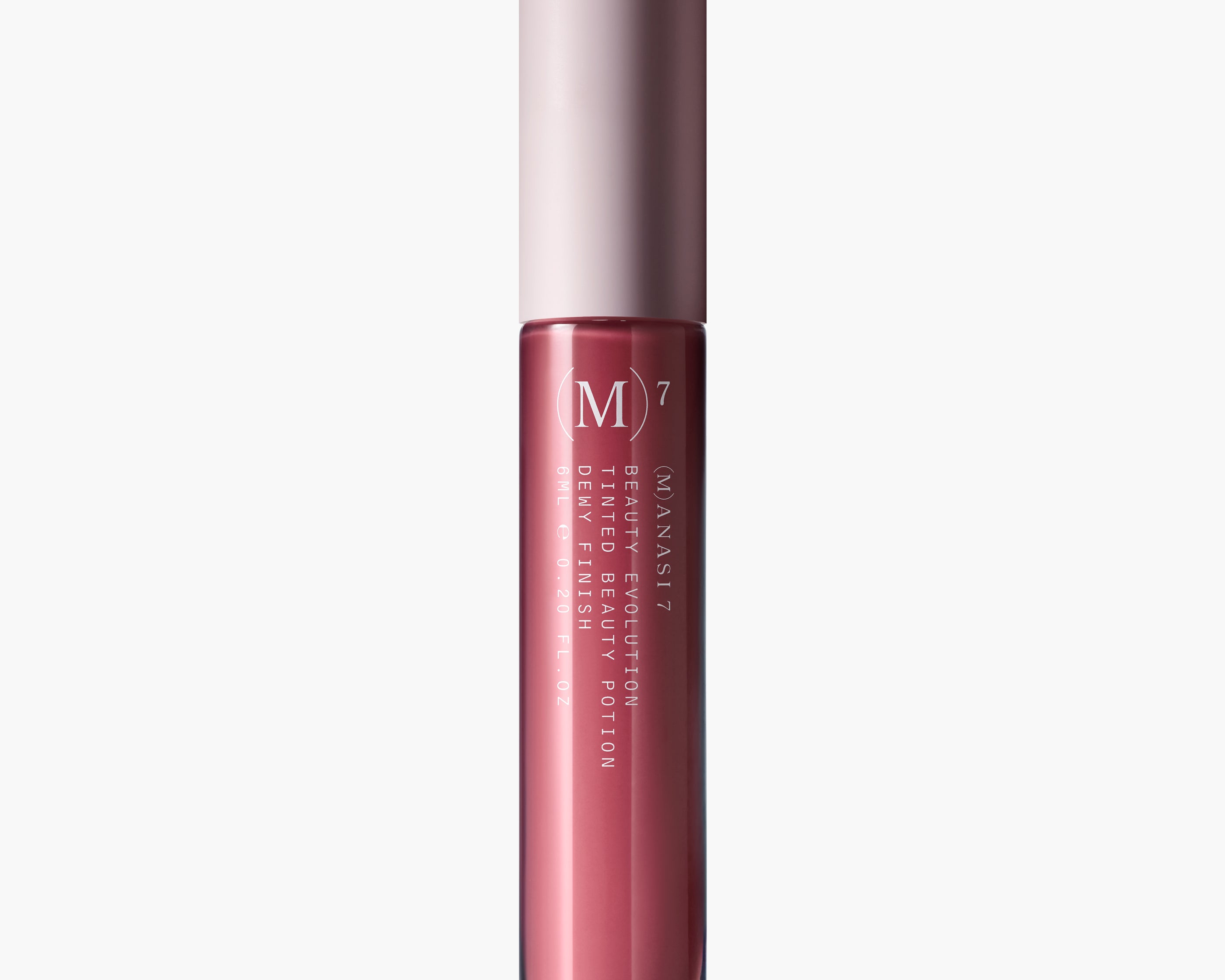 
  
  Manasi 7 Tinted All Over color for lips, cheeks, and eyes with a pinkish-brown color on a white background
  

